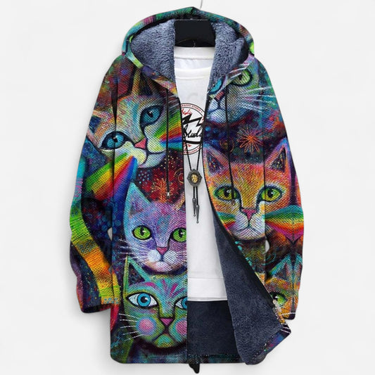 Kira - Sweat à capuche de luxe inspiré par l'art et le confort