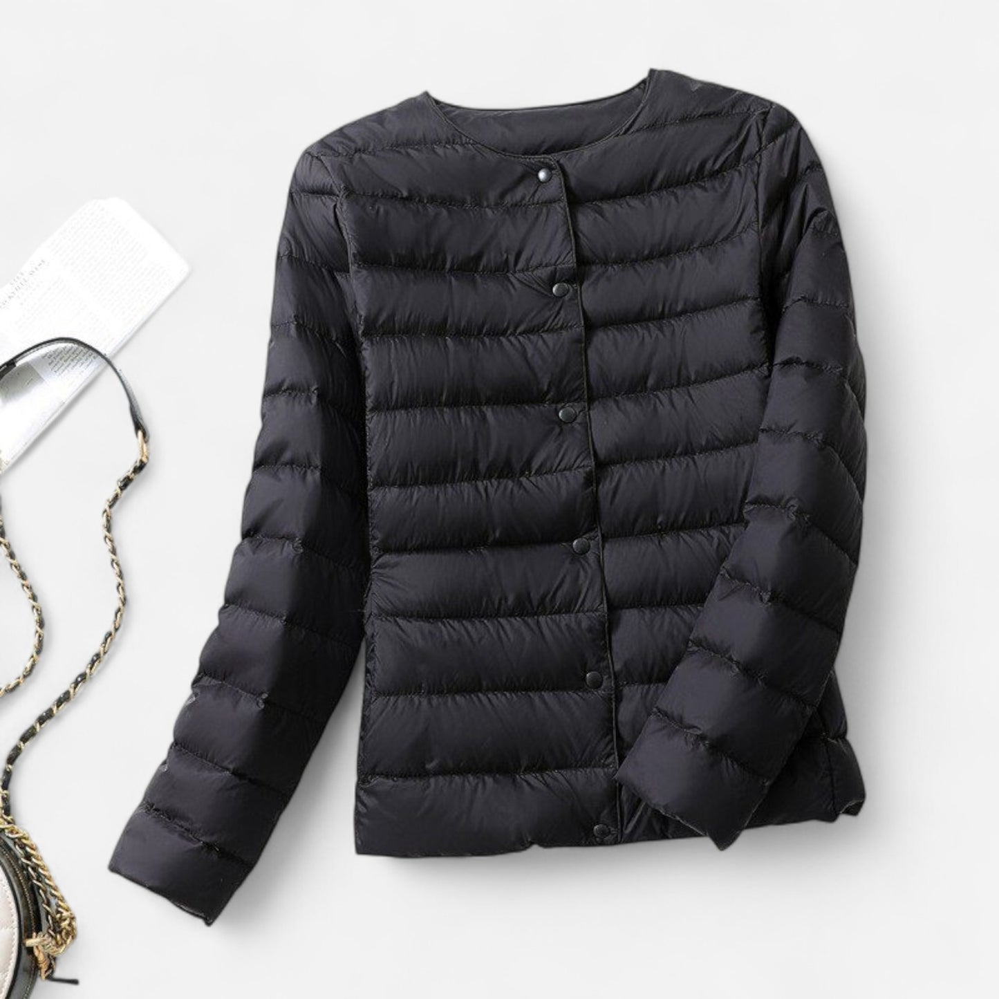 Veste Puffer Légère - Chaude & Compacte | Design Matelassé | Idéale pour Voyager