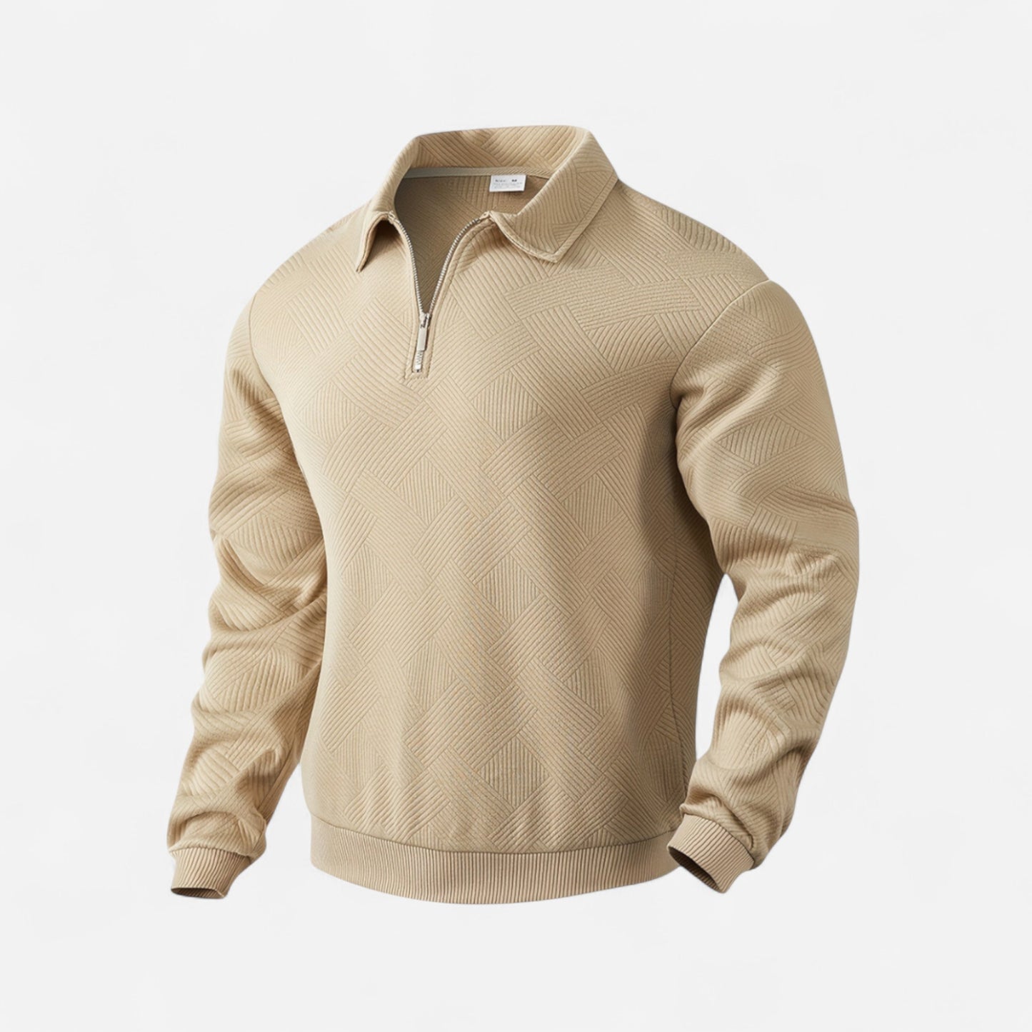 Victor - Pull à col zippé premium pour un style élégant et confortable