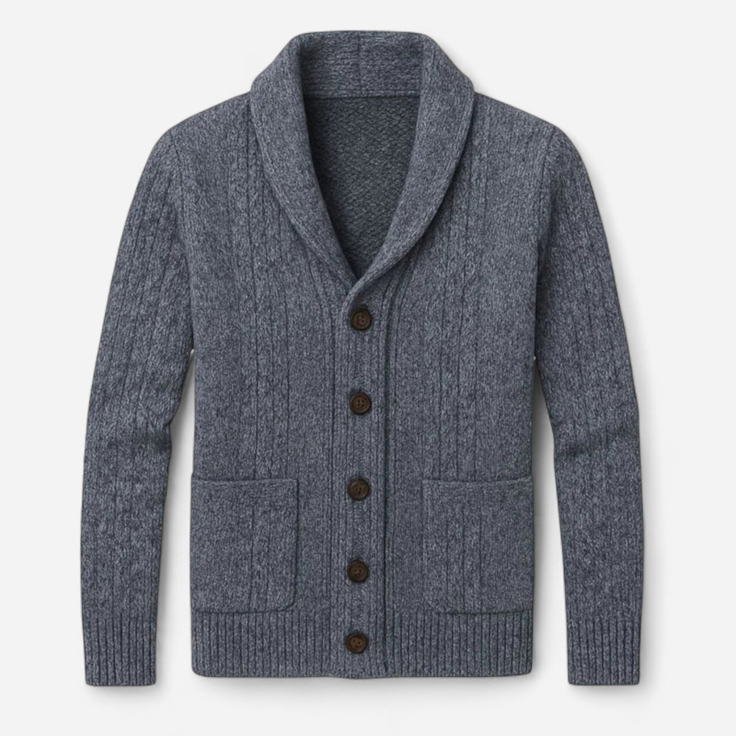 Cardigan en Cachemire pour Homme - 100% Pur, Élégance et Confort