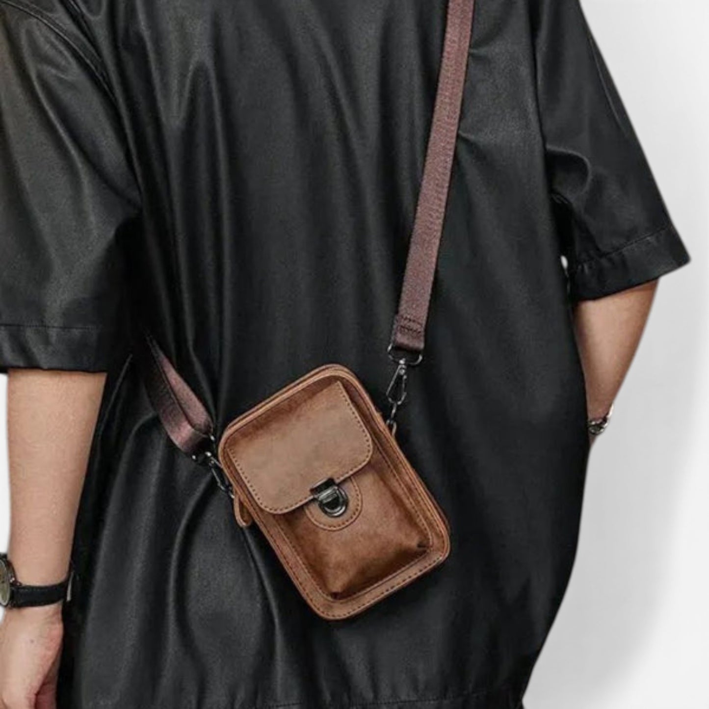 Mini Sac à Bandoulière Vintage Élégant et Pratique