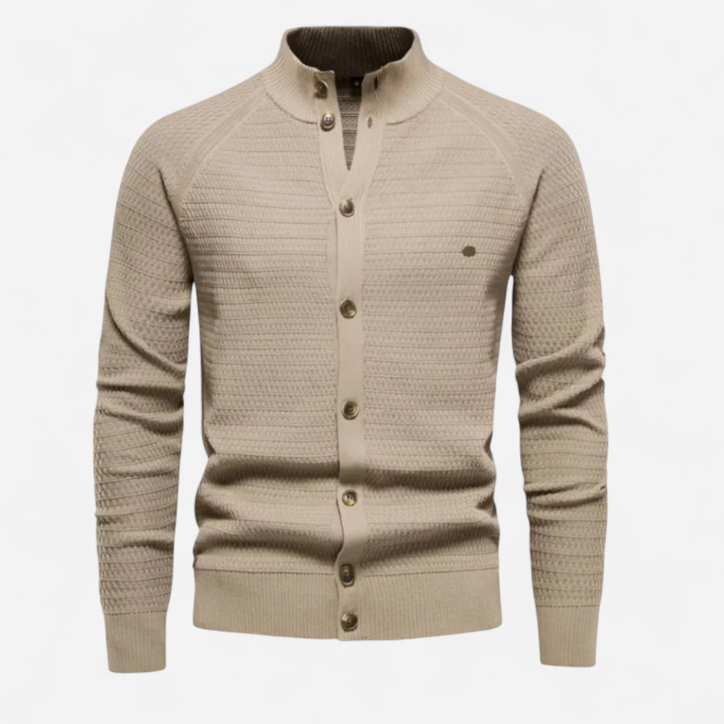 Cardigan en Cachemire pour Homme - 100% Laine Pure, Élégance et Confort