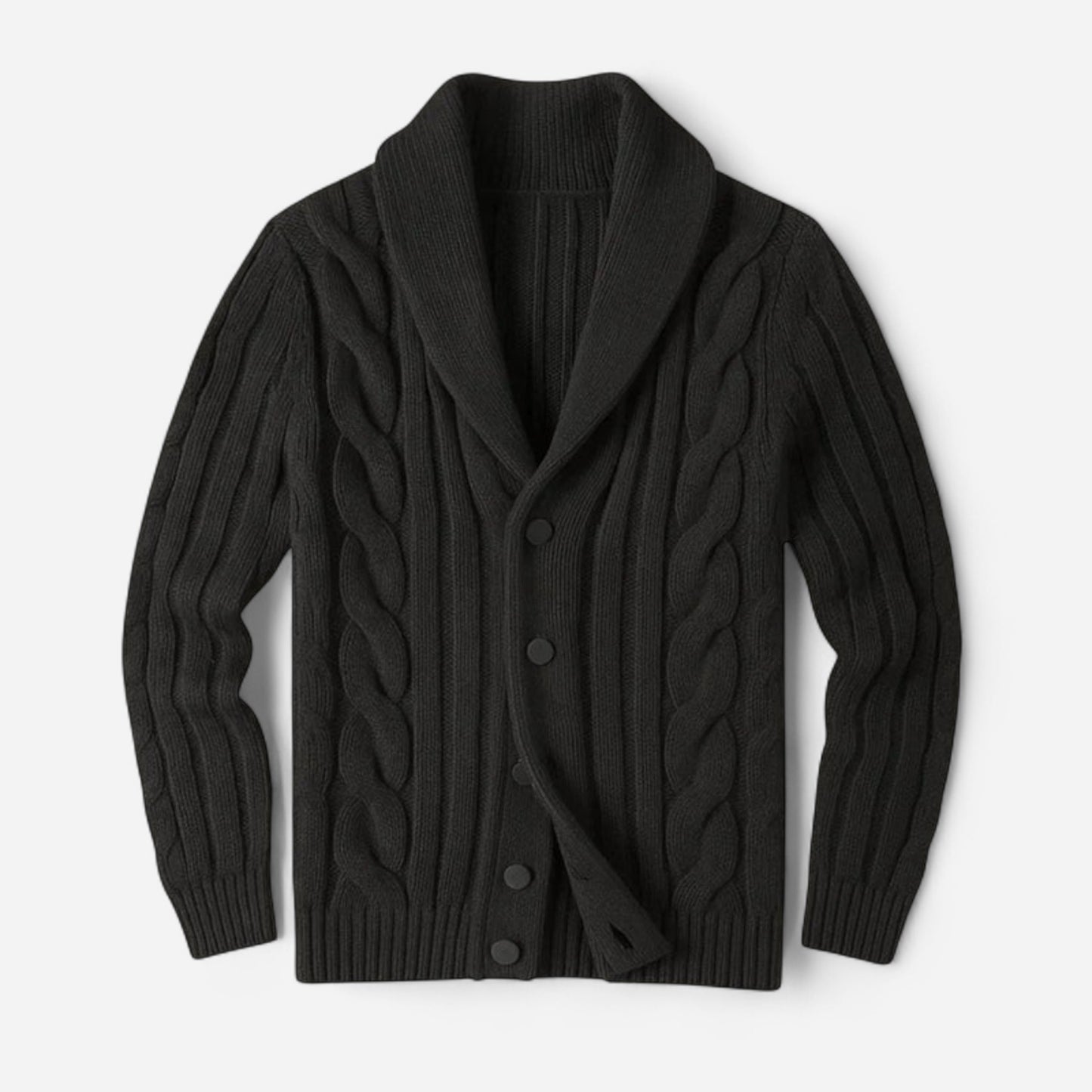 Cardigan en Tricot pour Hommes - Élégance Confortable et Chic