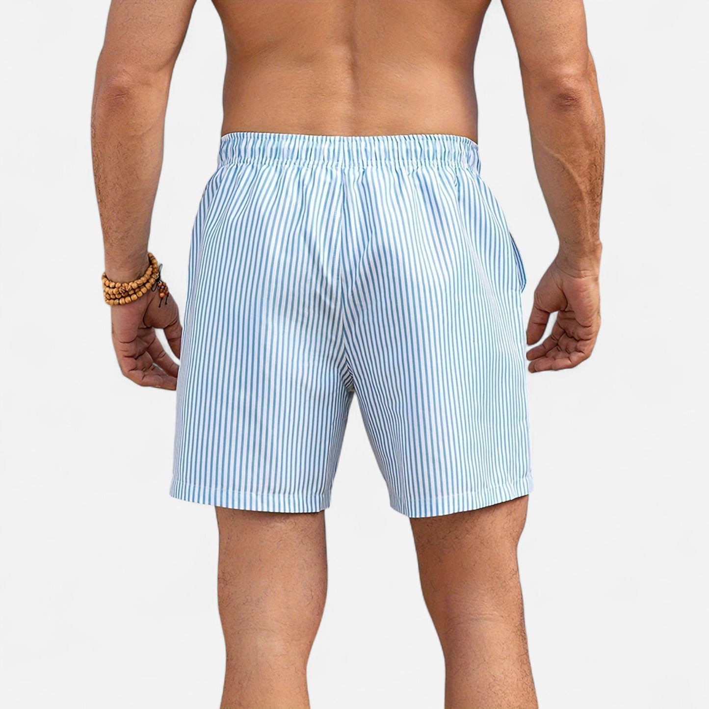Jeremy - Short de Plage Rayé pour Homme | Élégance et Confort