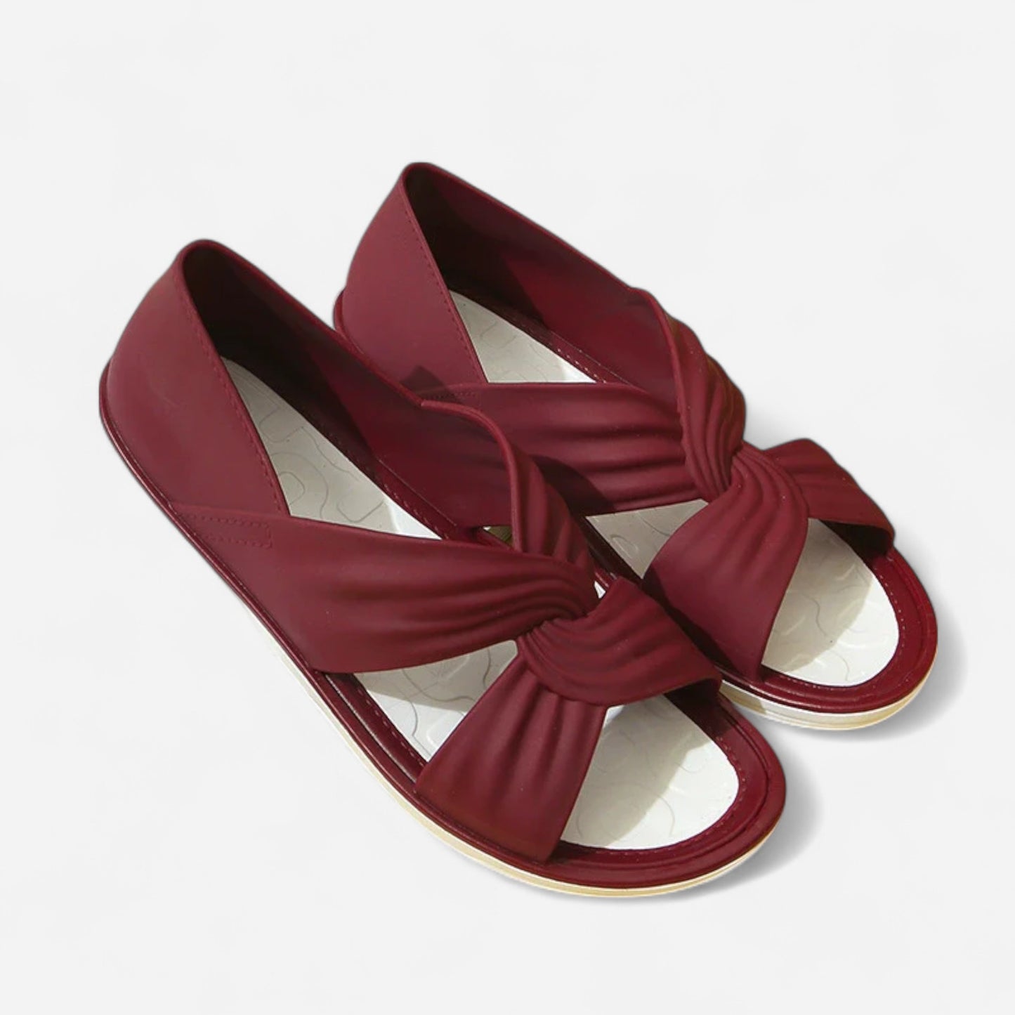 Florinda - Sandales Confortables à Nœud Papillon pour Femmes