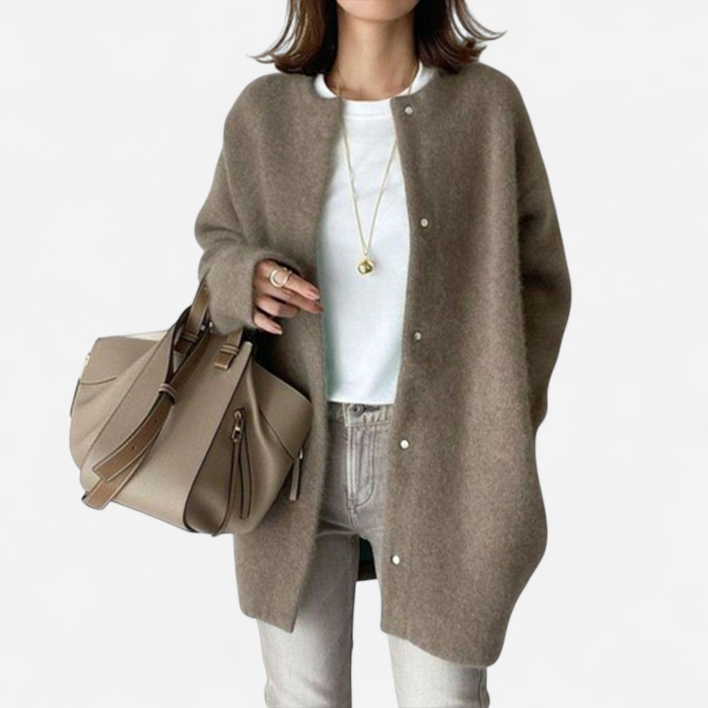 Liliane - Élégant Cardigan en Cachemire Inge pour Femme