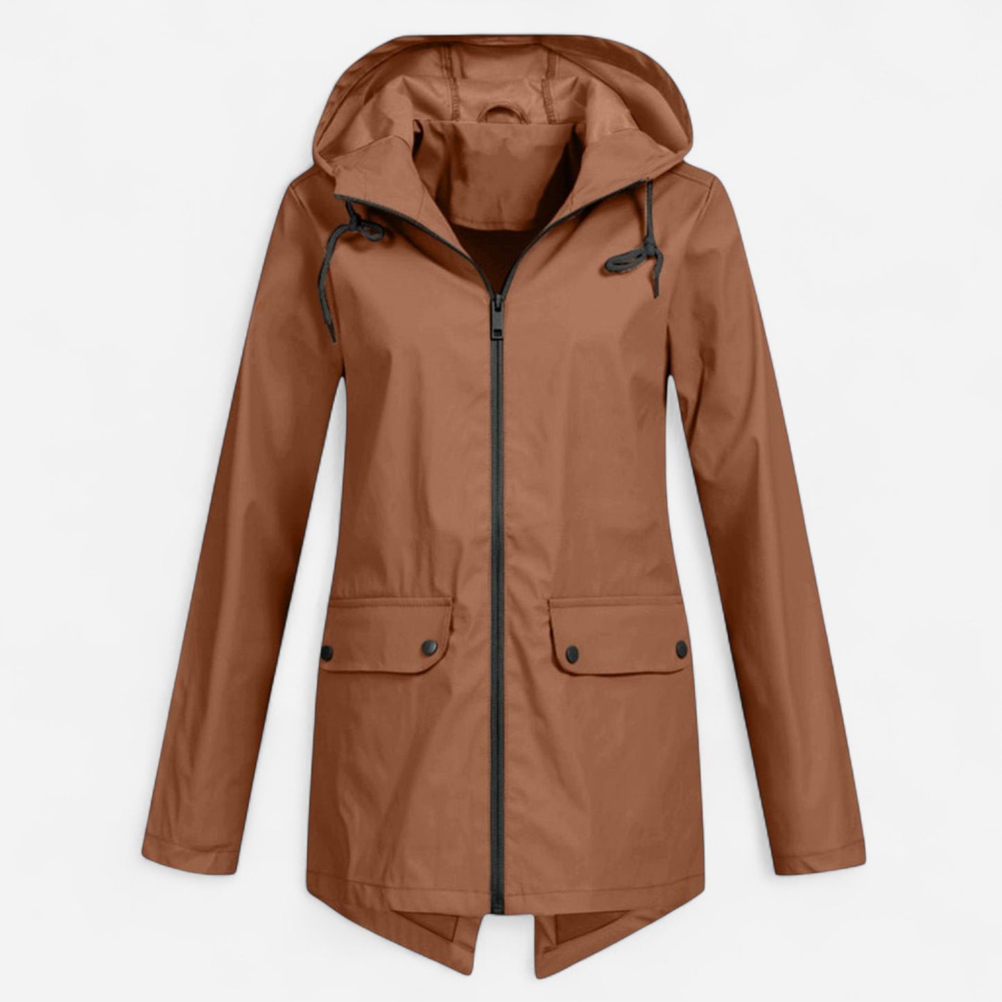 Veste de Pluie Femme Imperméable - Légère et Ajustable, Indispensable pour l'Extérieur