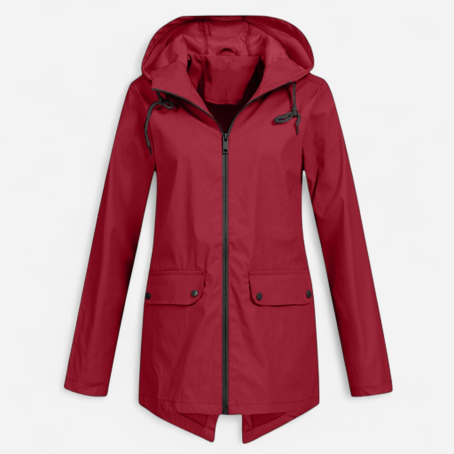 Veste de Pluie Femme Imperméable - Légère et Ajustable, Indispensable pour l'Extérieur