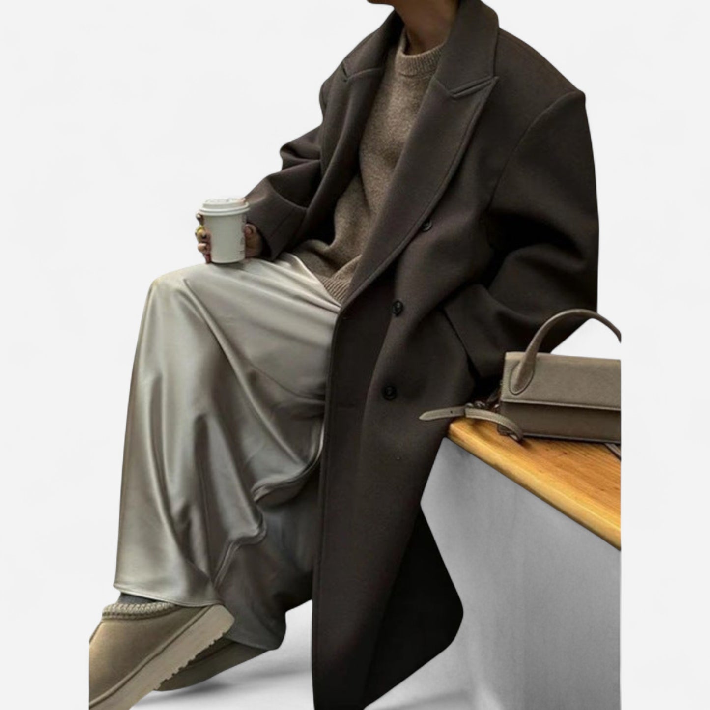 Noëlle - Manteau oversize élégant pour un style contemporain