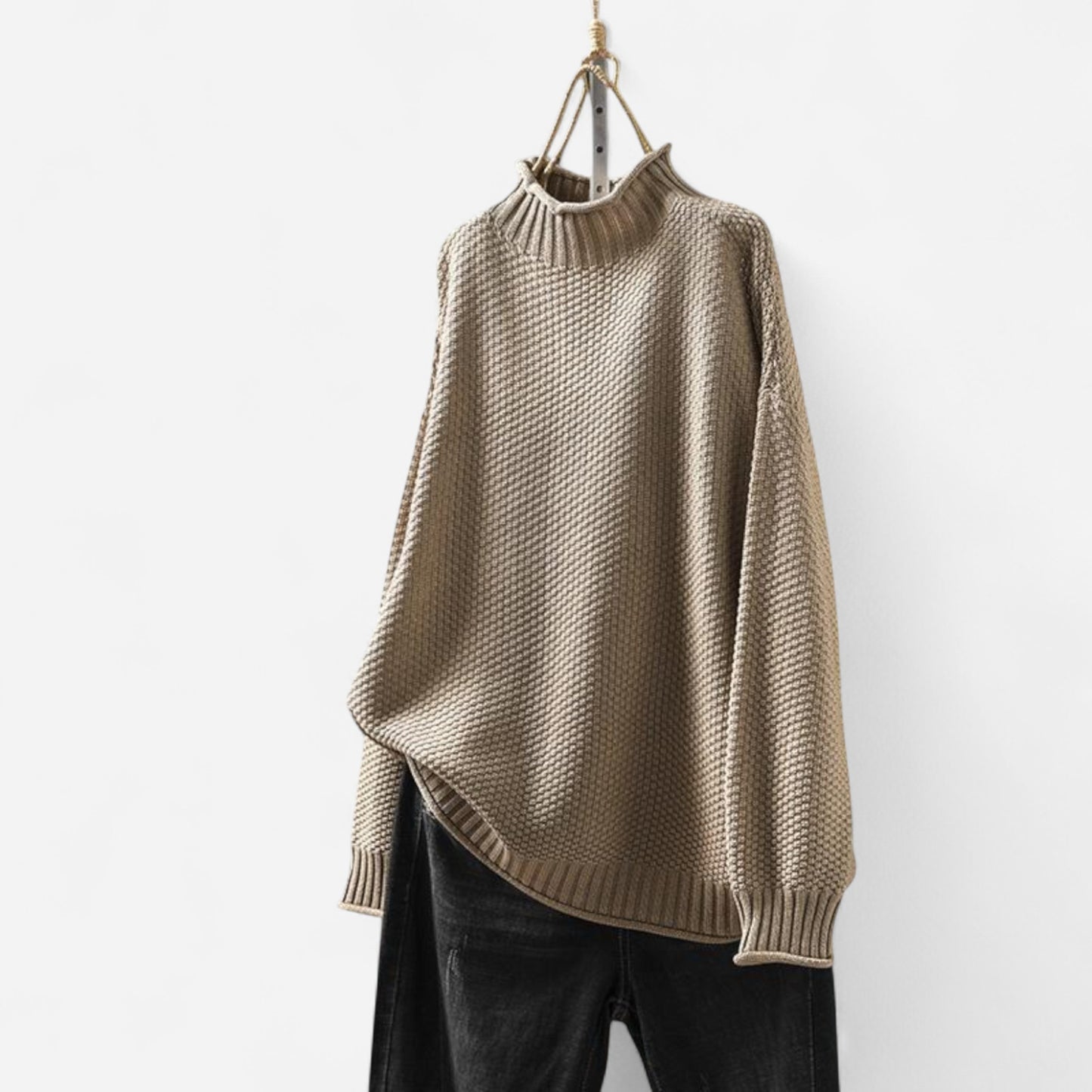 Betty - Pull-over confort tricoté pour un hiver élégant