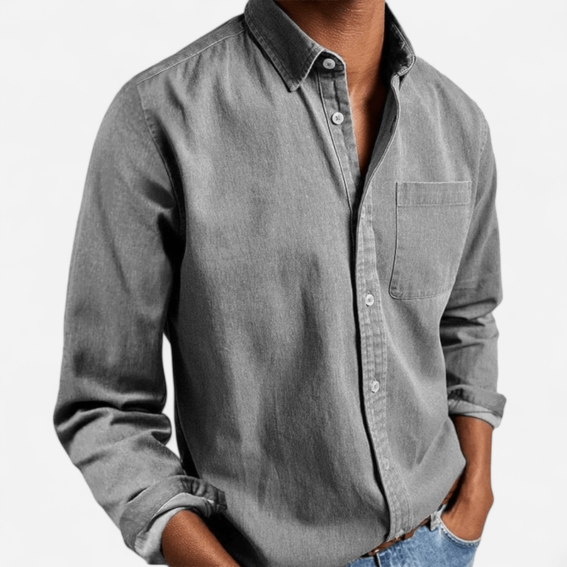 Québec Élégance Blouses & Shirts Alex - Chemise élégante et décontractée pour l'été des hommes