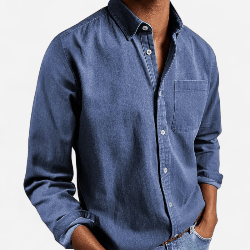 Québec Élégance Blouses & Shirts Alex - Chemise élégante et décontractée pour l'été des hommes