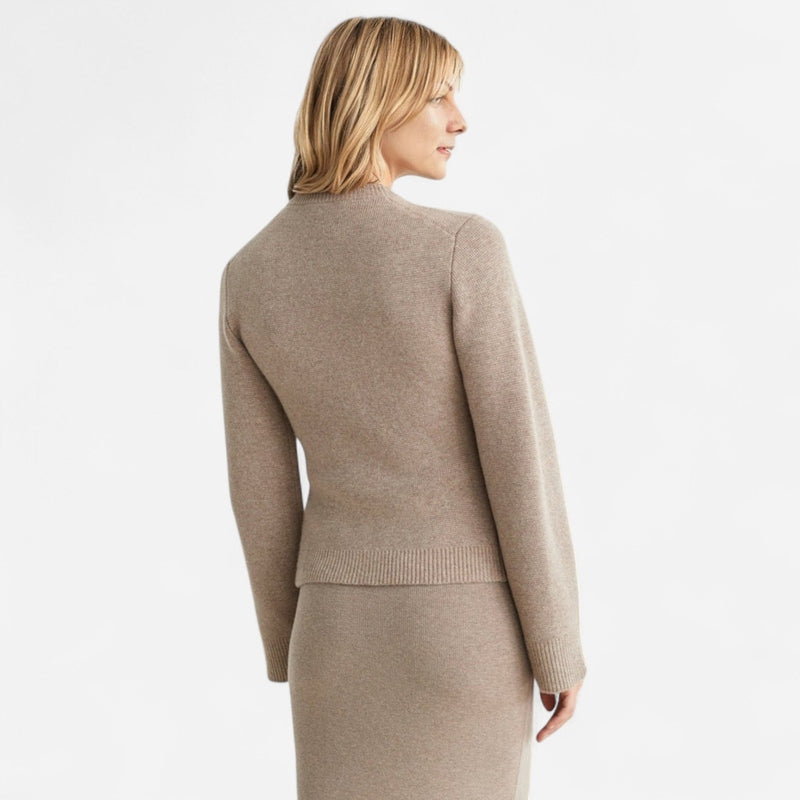 Québec Élégance Cardigan Camille - Cardigan Élégance en Maille pour un style raffiné