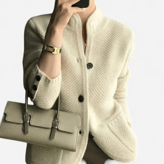 Québec Élégance Cardigan Collection Grace - Cardigan douillet sophistiqué pour un style élégant