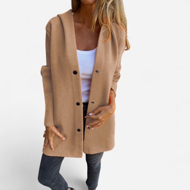 Québec Élégance Cardigan Maeva - Gilet d'automne pour femme léger et élégant