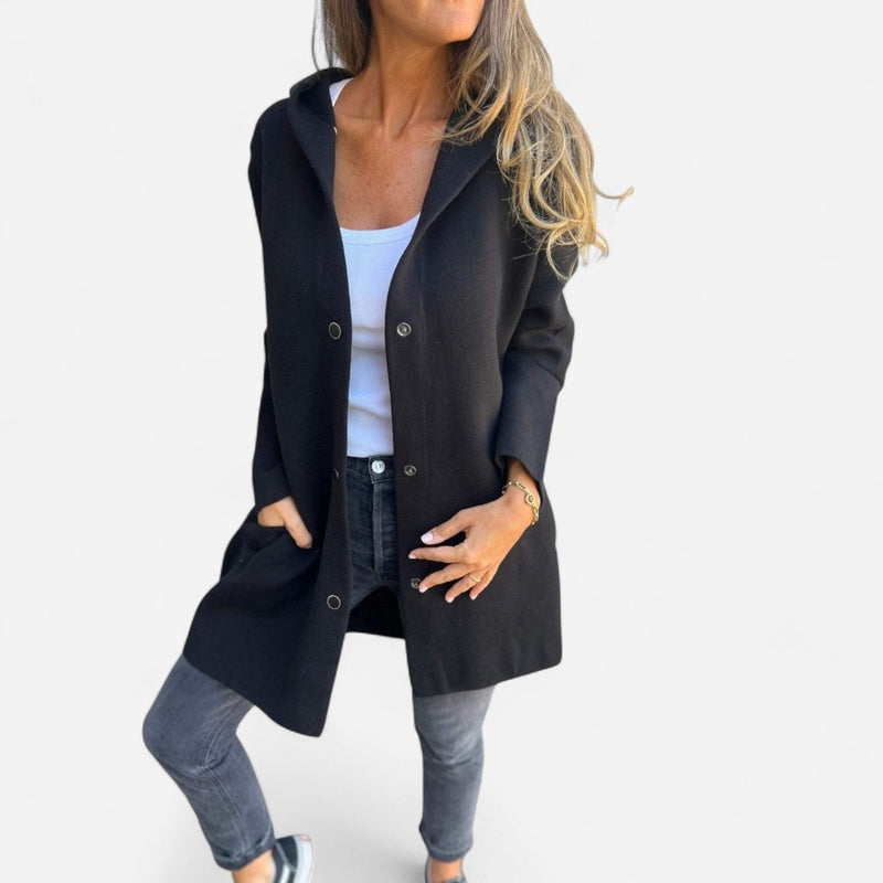 Québec Élégance Cardigan Maeva - Gilet d'automne pour femme léger et élégant
