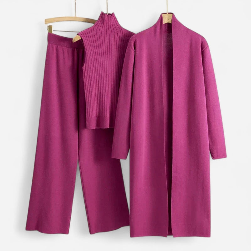 Québec Élégance Clothing set Antonietta - Ensemble élégant de 3 pièces pour femme chic
