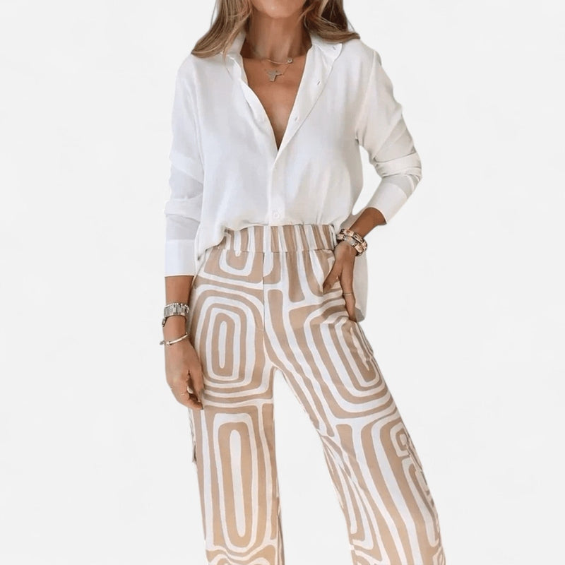 Québec Élégance Clothing set Olivia - Ensemble Élégant Deux Pièces pour un Style Chic et Confortable