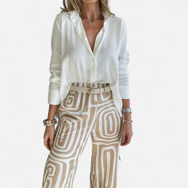 Québec Élégance Clothing set Olivia - Ensemble Élégant Deux Pièces pour un Style Chic et Confortable