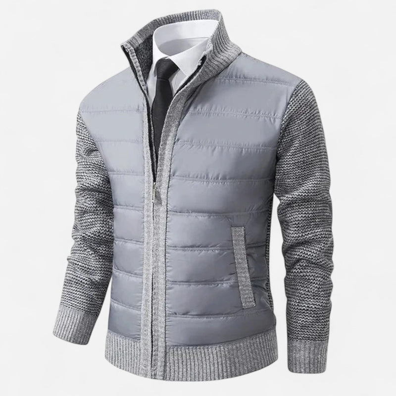 Québec Élégance Coats & Jackets Jakob - Veste confortable pour homme avec col montant