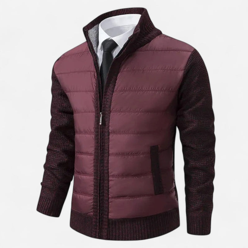 Québec Élégance Coats & Jackets Jakob - Veste confortable pour homme avec col montant