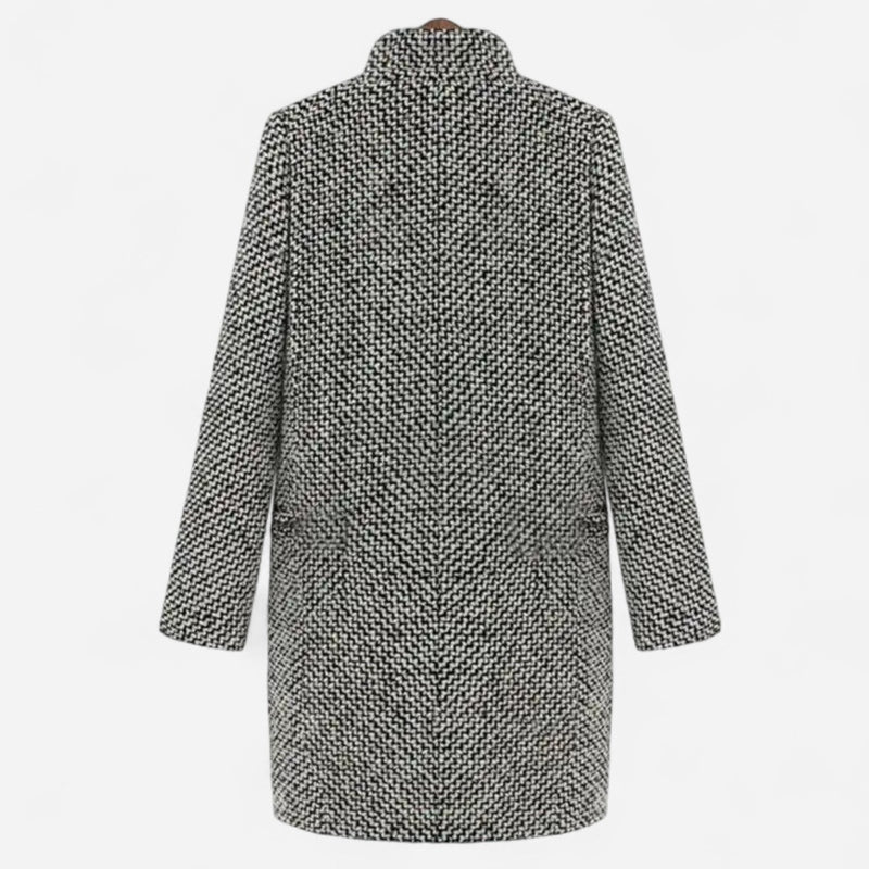 Québec Élégance Coats & Jackets Liza - Manteau de laine élégant et ajusté pour femme