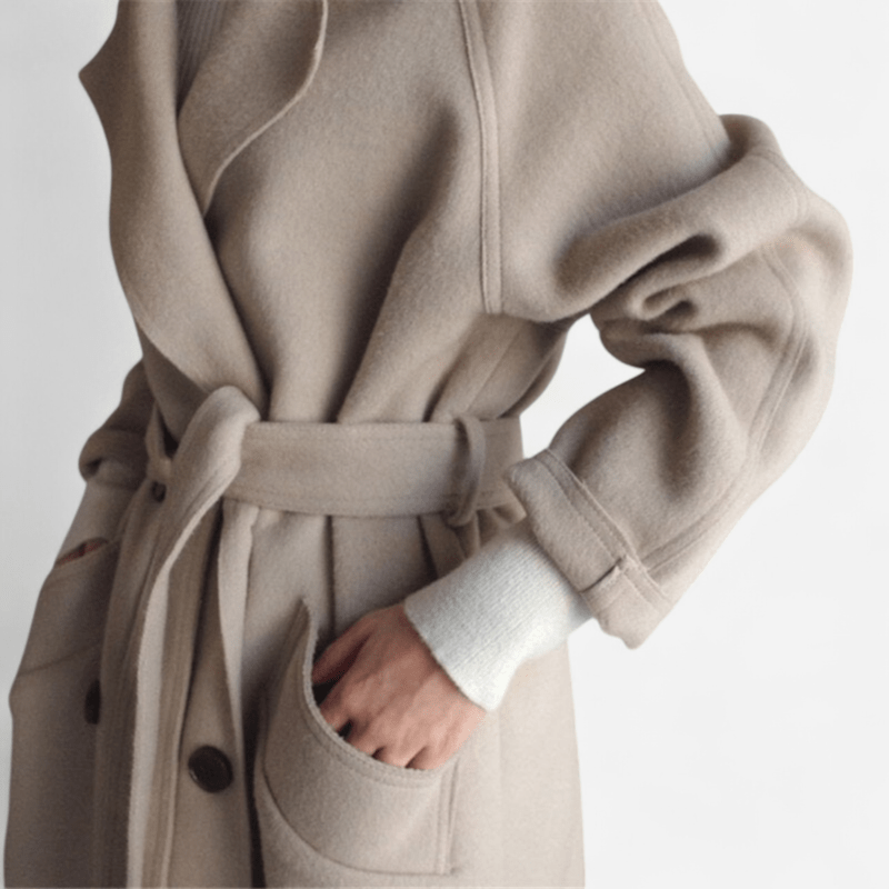 Québec Élégance Coats & Jackets Sophia - Manteau en laine intemporel avec coupe élégante