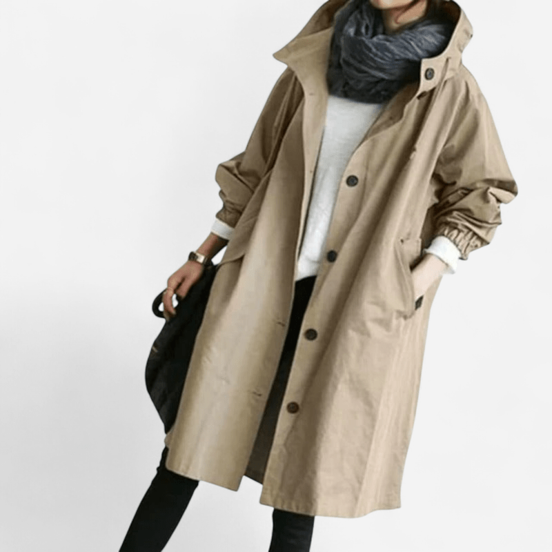 Québec Élégance Coats & Jackets Ulla - Trench élégant et déperlant pour un style intemporel