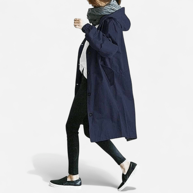 Québec Élégance Coats & Jackets Ulla - Trench élégant et déperlant pour un style intemporel