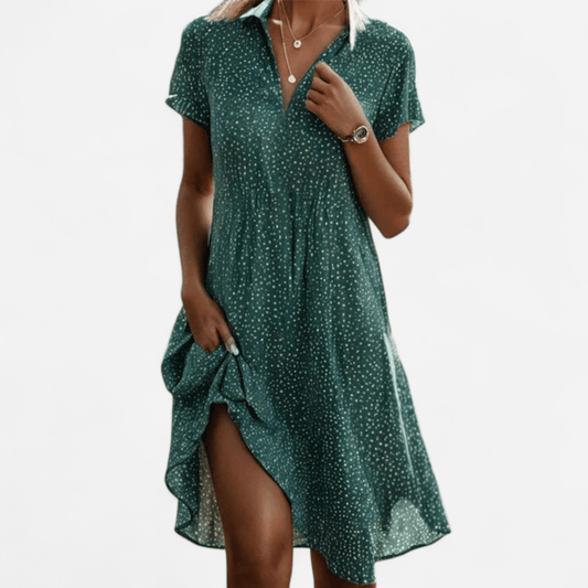 Québec Élégance Dress Alice - Robe Décontractée Élégante pour un Style Quotidien