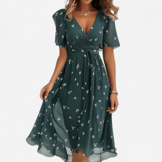 Québec Élégance Dress Anastasia - Robe Élégante en Soie pour Occasions Spéciales