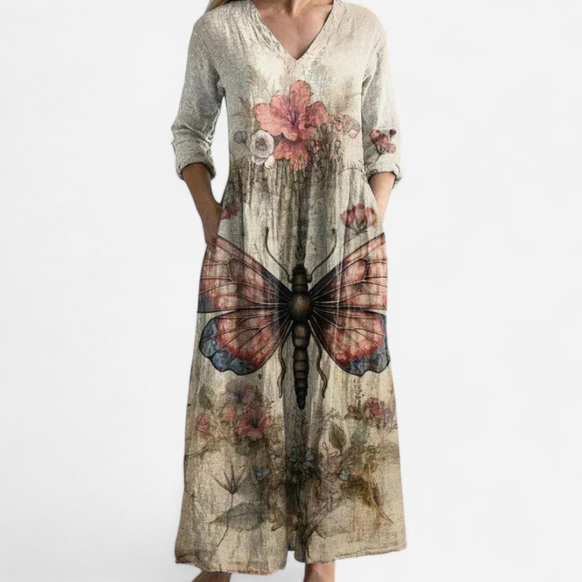 Québec Élégance Dress Deana | Robe Harmony - Élégante et Confortable pour le Ventre