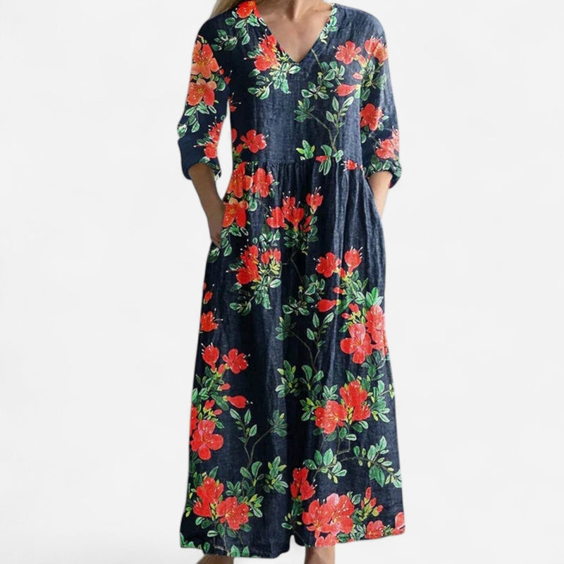 Québec Élégance Dress Deana | Robe Harmony - Élégante et Confortable pour le Ventre