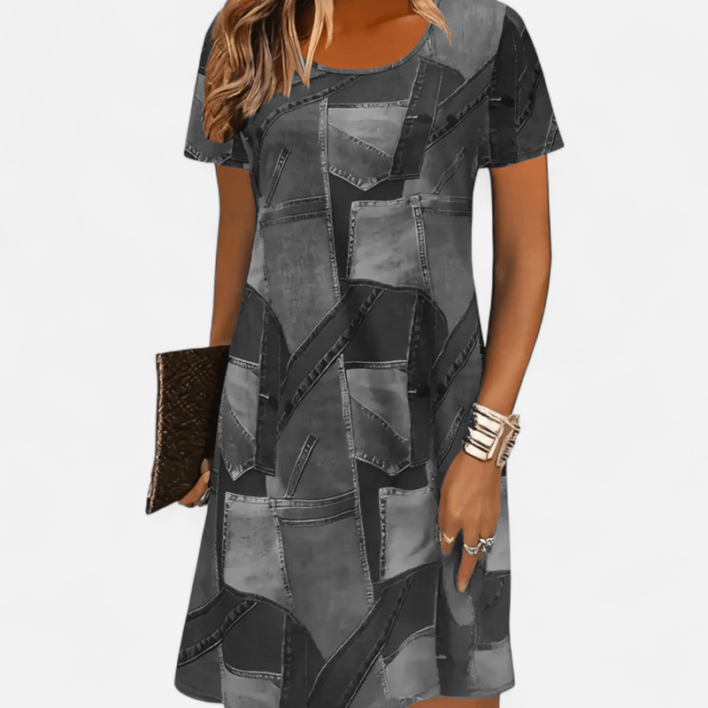Québec Élégance Dress Elizabeth - Robe d'été féminine élégante et légère pour un style estival parfait