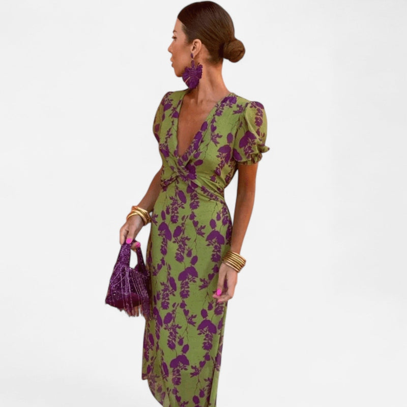 Québec Élégance Dress Giuliana - Robe d'Été Élégante et Sophistiquée pour Femme