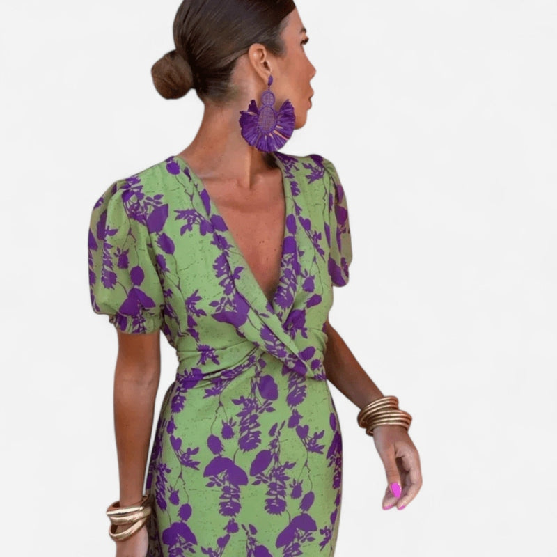 Québec Élégance Dress Giuliana - Robe d'Été Élégante et Sophistiquée pour Femme