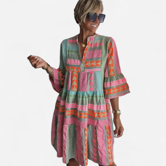 Québec Élégance Dress Lily | Robe de Printemps Élégante - Style, Confort et Tendance