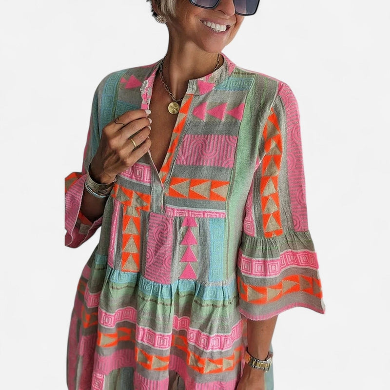 Québec Élégance Dress Lily | Robe de Printemps Élégante - Style, Confort et Tendance