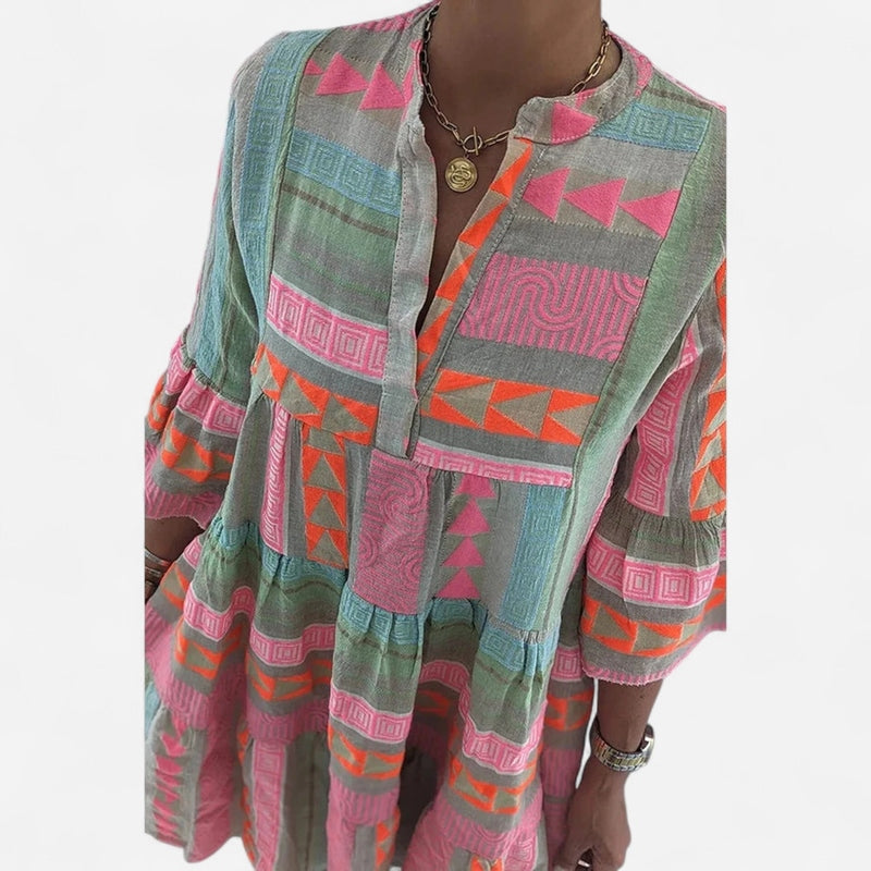 Québec Élégance Dress Lily | Robe de Printemps Élégante - Style, Confort et Tendance