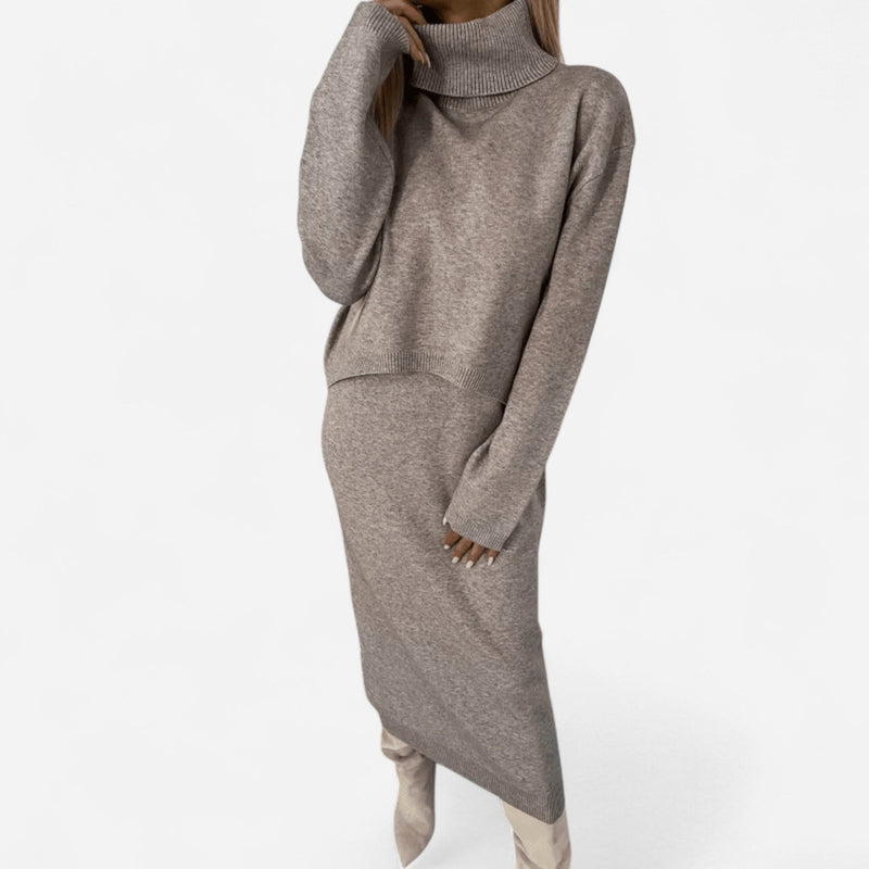 Québec Élégance Dress Nicolette - Ensemble de tricots pour femmes élégant et confortable