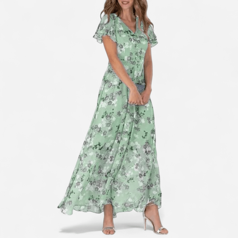 Québec Élégance Dress Serena - Robe Glamoureuse à Devant Élégant et Chic