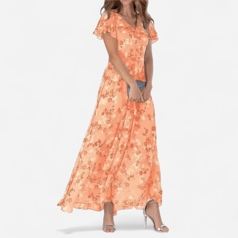 Québec Élégance Dress Serena - Robe Glamoureuse à Devant Élégant et Chic