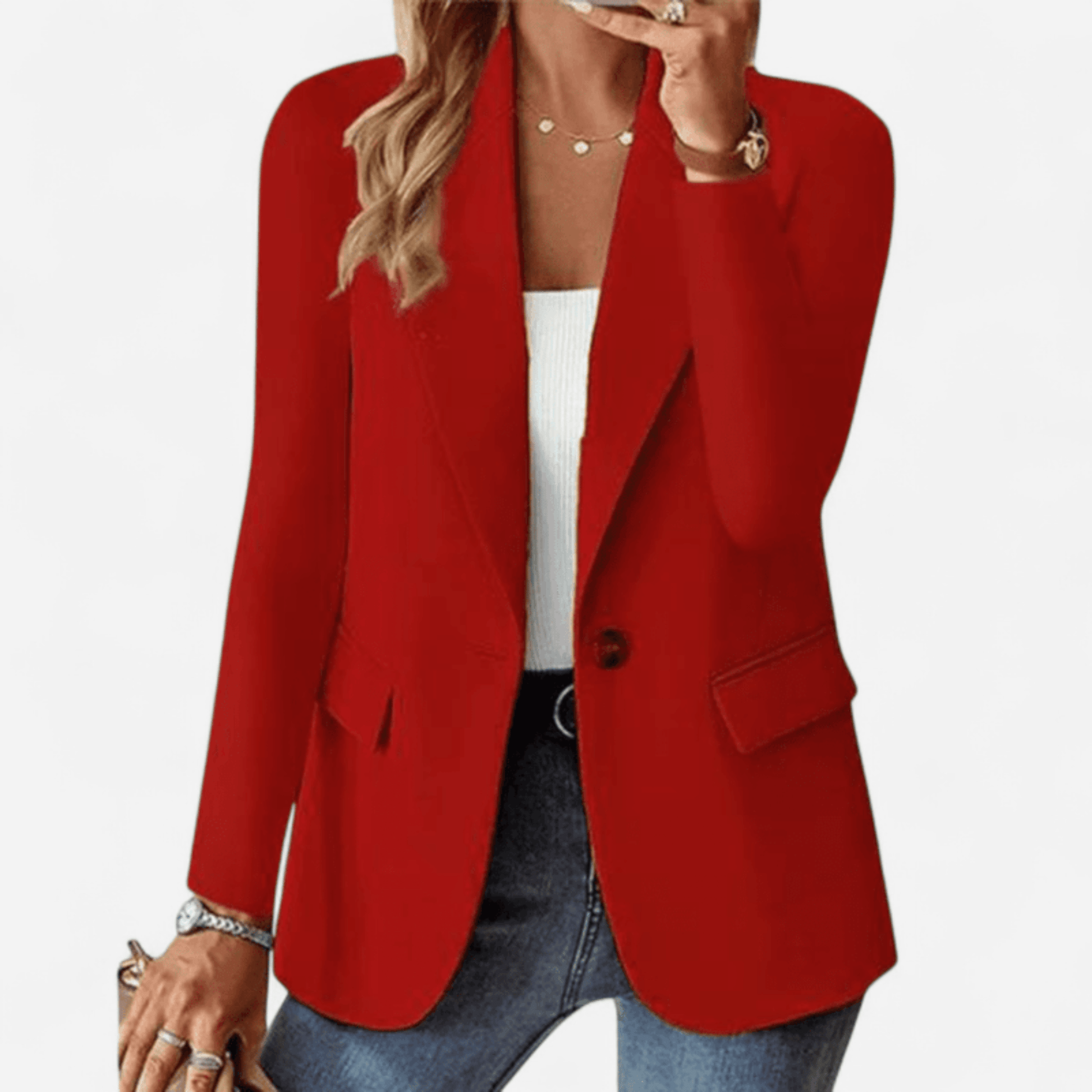 Québec Élégance Jacket & Coats Cleo - Blazer élégant ajusté pour un look sophistiqué