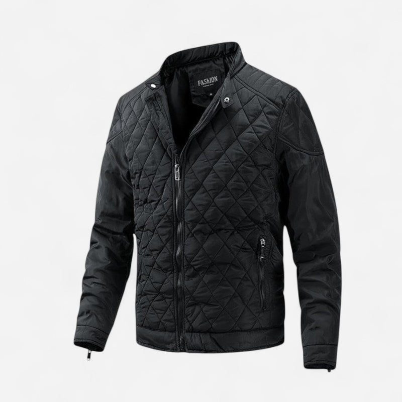 Québec Élégance Jacket & Coats Drake - Veste chaude à carreaux pour un style moderne