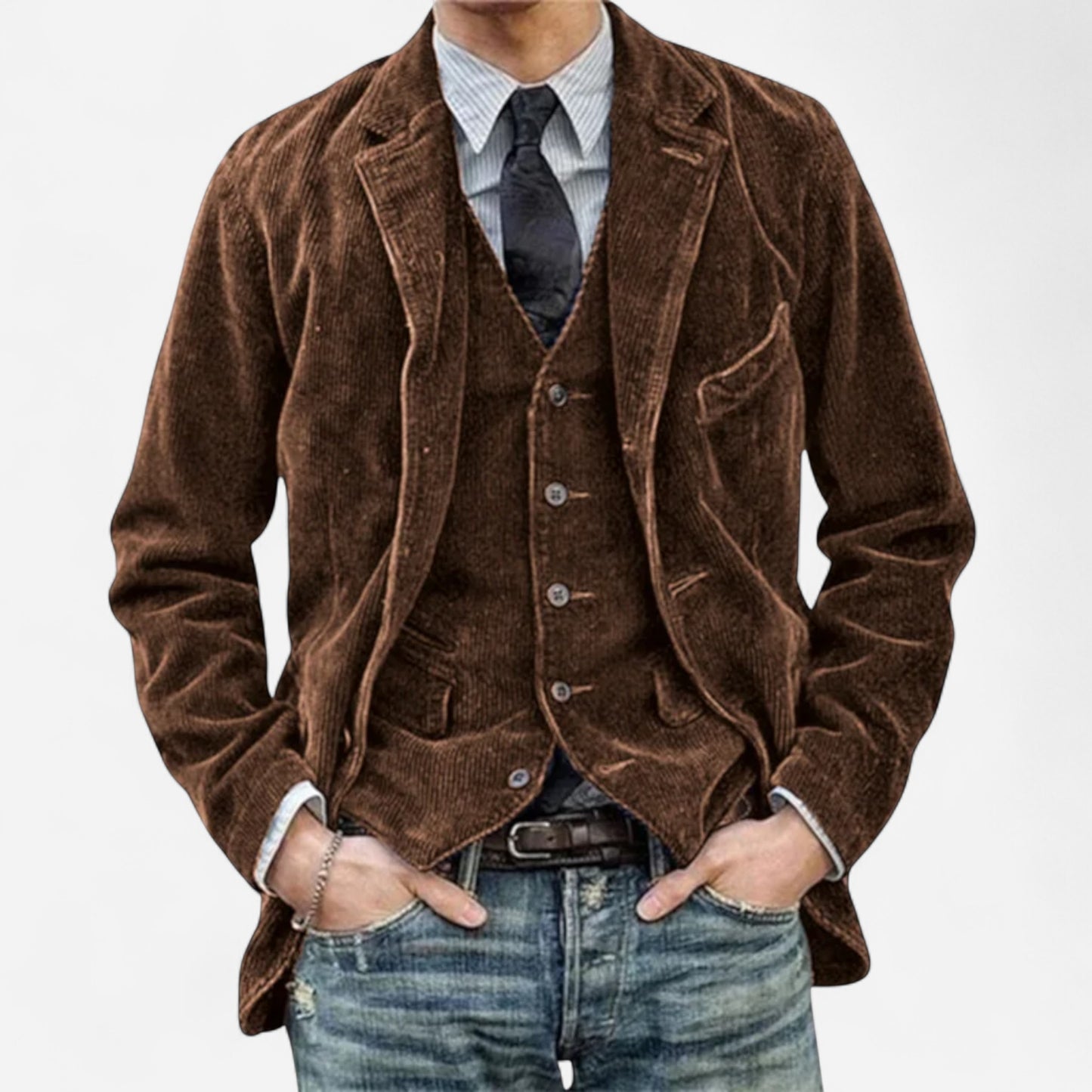 Olivier - Blazer et gilet indémodables pour un style classique