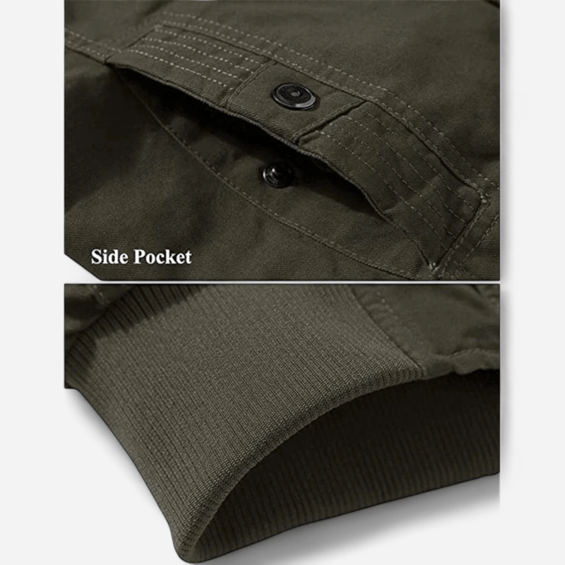 Québec Élégance Jacket Tommy - Élégante veste coupe-vent pour toutes les saisons