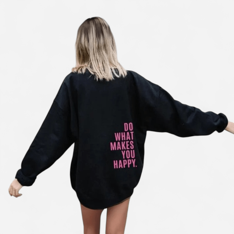 Québec Élégance Jade - Hoodie confort et style oversized en rose pastel