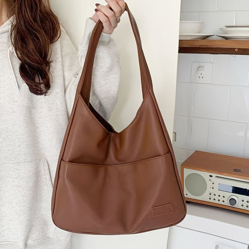 Québec Élégance Leather bags Amanda - Sac en cuir chic avec rangement optimal et pratique