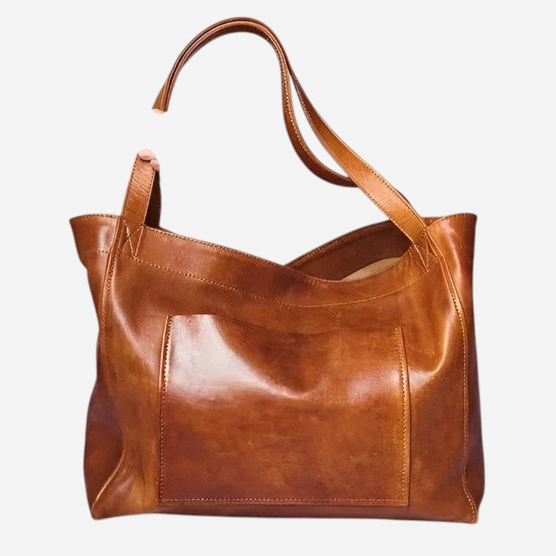 Québec Élégance Leather bags Aurora - Sac à bandoulière en cuir vintage élégant et durable