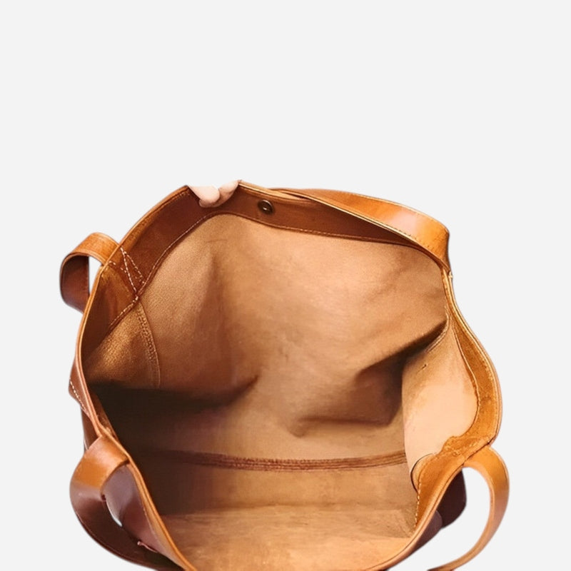 Québec Élégance Leather bags Aurora - Sac à bandoulière en cuir vintage élégant et durable
